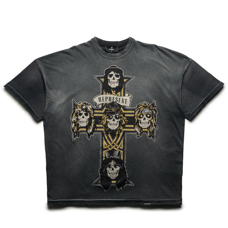 Guns N' Roses クロスデザイン Tシャツ Sneaker Politics