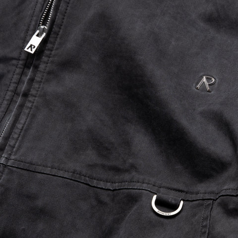 Represent Hooded Bomber - Washed Black