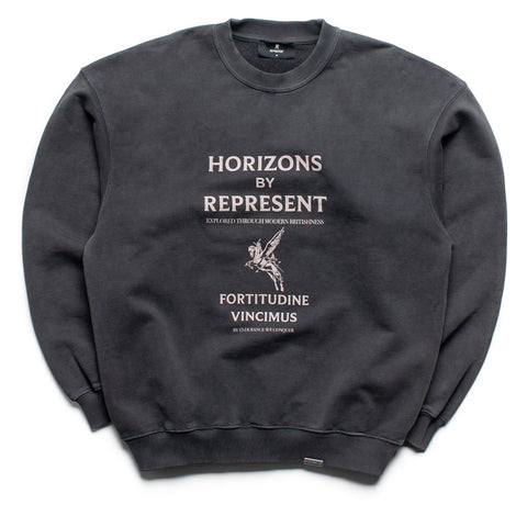 Represent Horizons Sweater - Aged Black