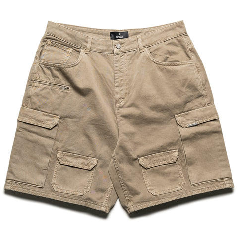 Represent Loaded Cargo Shorts - Beige