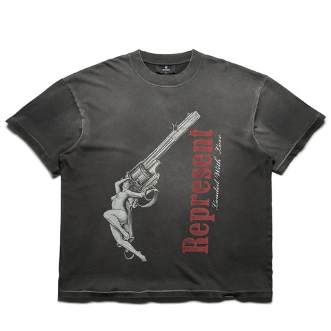 Represent Loaded With Love Tee - Stained Black