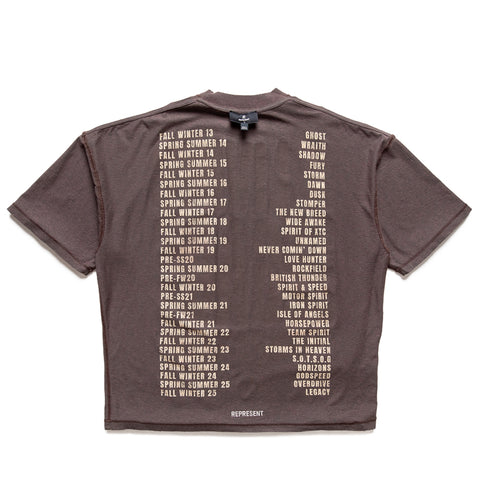 Represent Reversible Living Legacy Tour Tee - Nero