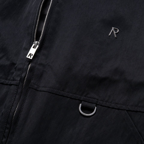Represent Nylon Overshirt - Jet Black