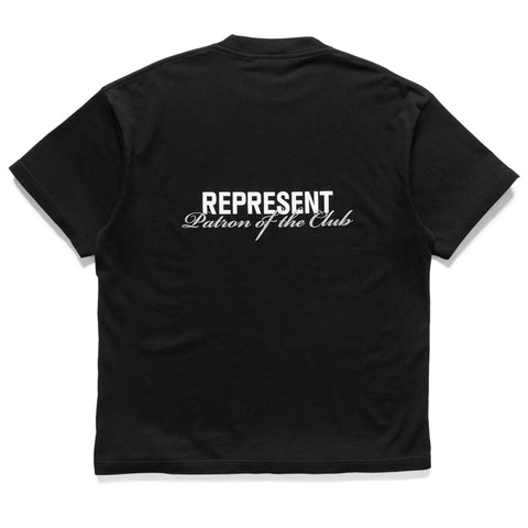 Represent Patron Of The Club Tee - Black
