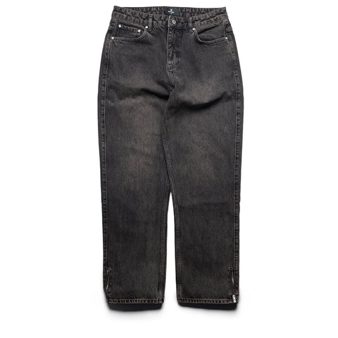 Represent R2S Split Straight Leg Denim Pants - Soot