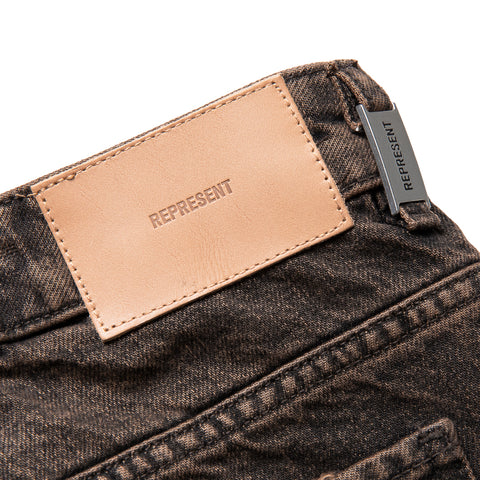 Represent R2 Straight Leg Denim - Bark