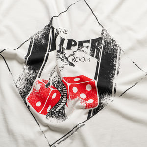 The Viper Room x Represent Dice Tee - Flat White