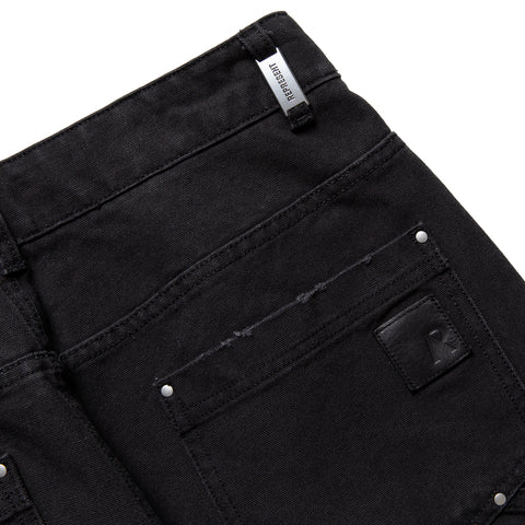 Represent Heaton Workwear Pant - Jet Black