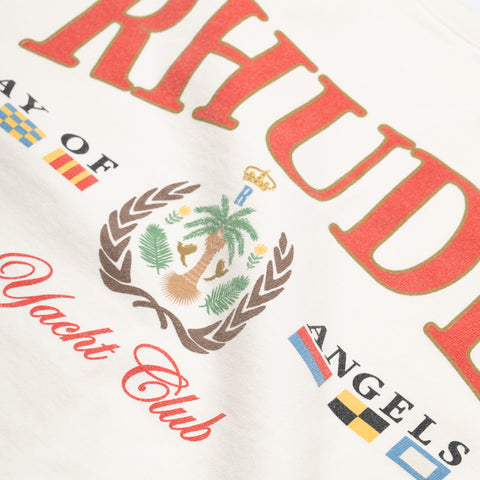 Rhude Bay Of Angels Yacht Tee - Vintage White