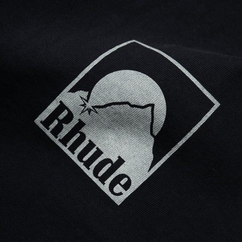 Rhude Moonlight Badge Tee - Vintage Black