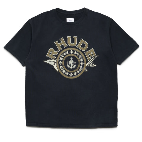 Rhude Black Caviar Tee - Vintage Black