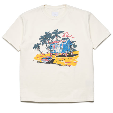 Rhude Beach Side Tee - Vintage White