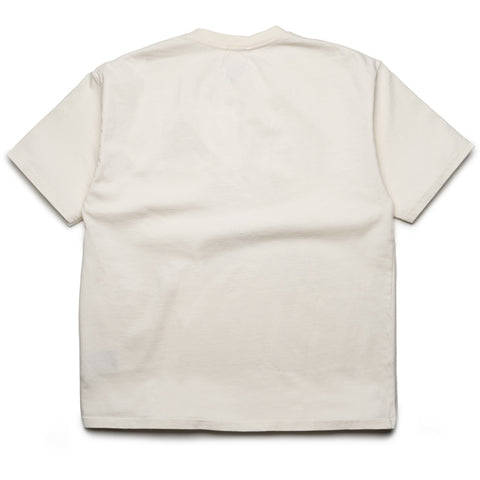 Rhude Warning Logo Tee - Vintage White