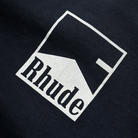 Rhude Chevron Tee - Vintage Black