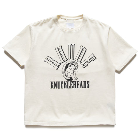 Rhude Knuckleheads Tee - Vintage White/Black