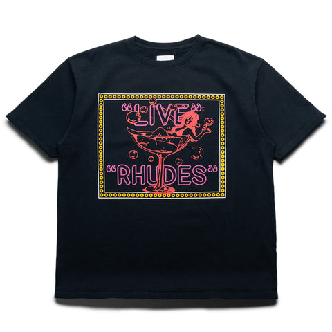Rhude Live Rhudes Tee - Vintage Black