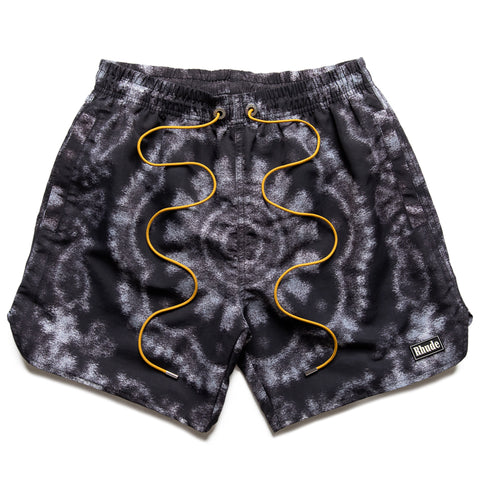 Rhude Motion Bandana Swim Short - Black/White