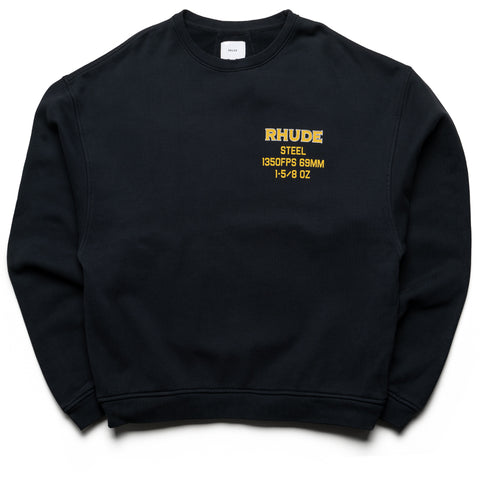Rhude Steel Crewneck - Vintage Black