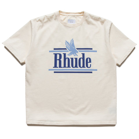 Rhude Rossa Tee - Vintage White/Blue
