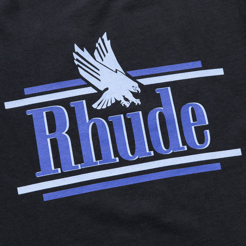 Rhude Rossa Tee - Vintage Black/Blue