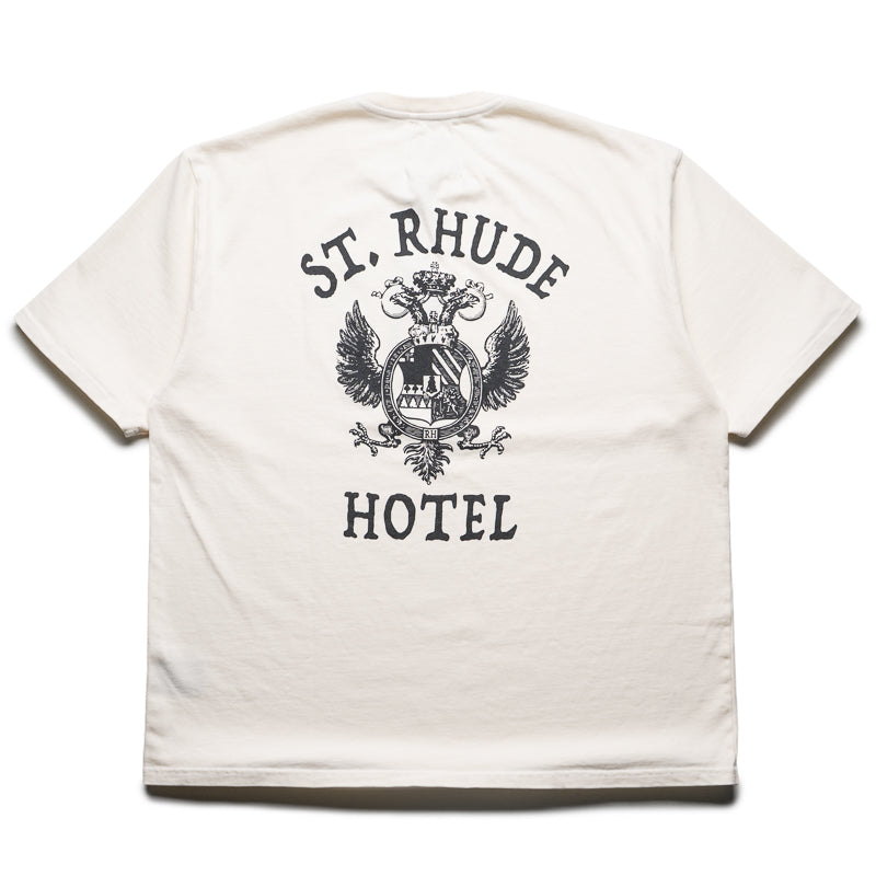 【関税込み】Rhude オフホワイト 'St. Rhude' Seal Tシャツ ST. RHUDE SEAL TEE (MENS) – HIRSHLEIFERS