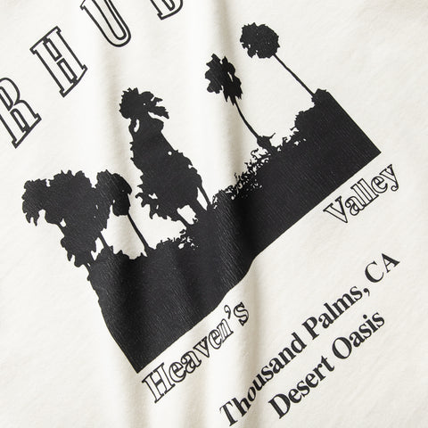 Rhude Thousand Palms Tee - Vintage White/Black