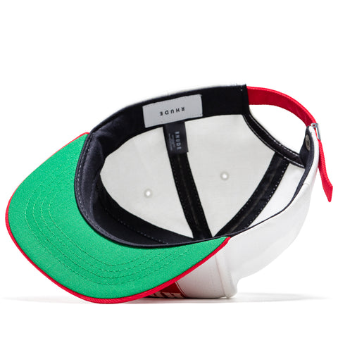 Rhude Rhude Trophy Racing Hat - White/Red