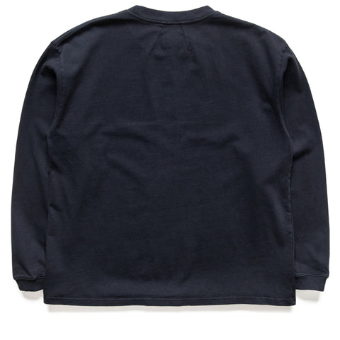 Rhude Youth Of America L/S Tee - Vintage Black/White