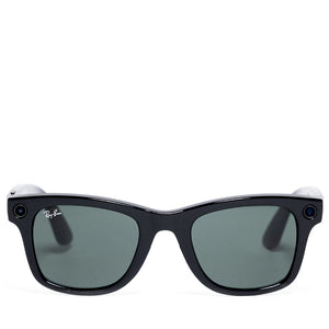 Ray-Ban Meta Wayfarer - Shiny Black/G15 Green