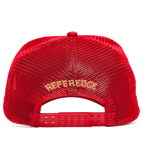 Reference Paradise LA Trucker Hat - Red/White