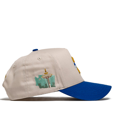 Reference Marihawks Hat - Cream/Blue