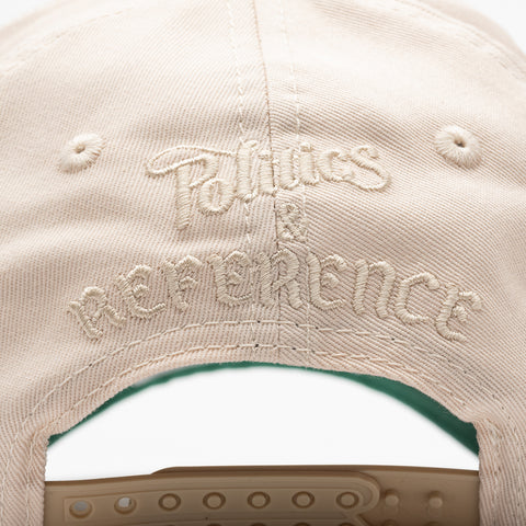 Politics x Reference Saints Pelicans Hat - Cream/Black