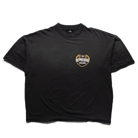 Represent Angel Border Tee - Stained Black