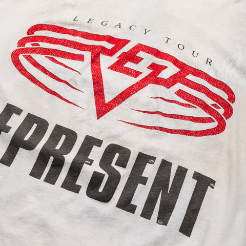 Represent Reversible Living Legacy Tour Tee - Washed Ecru
