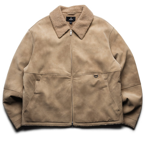 Represent Shearling Jacket - Cafe