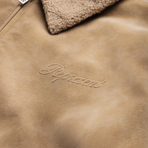 Represent Shearling Jacket - Cafe