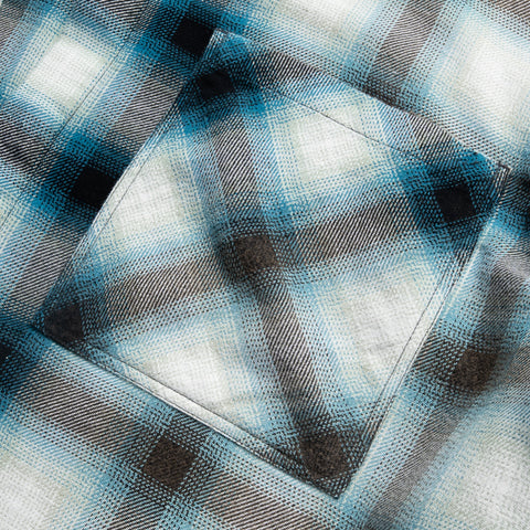 Represent Sun Bleached Flannel Shirt - Cloud