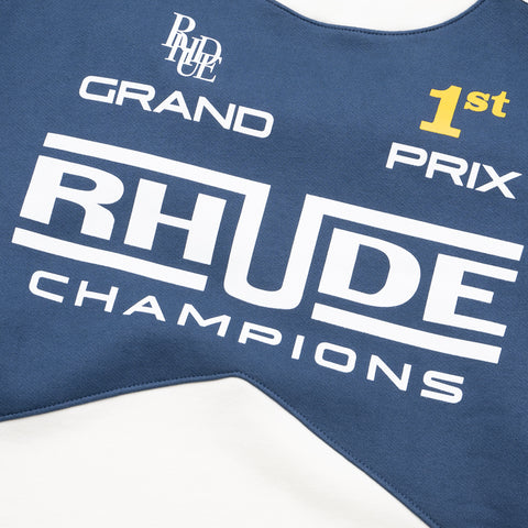 Rhude Champions Crewneck - Navy/Vintage White