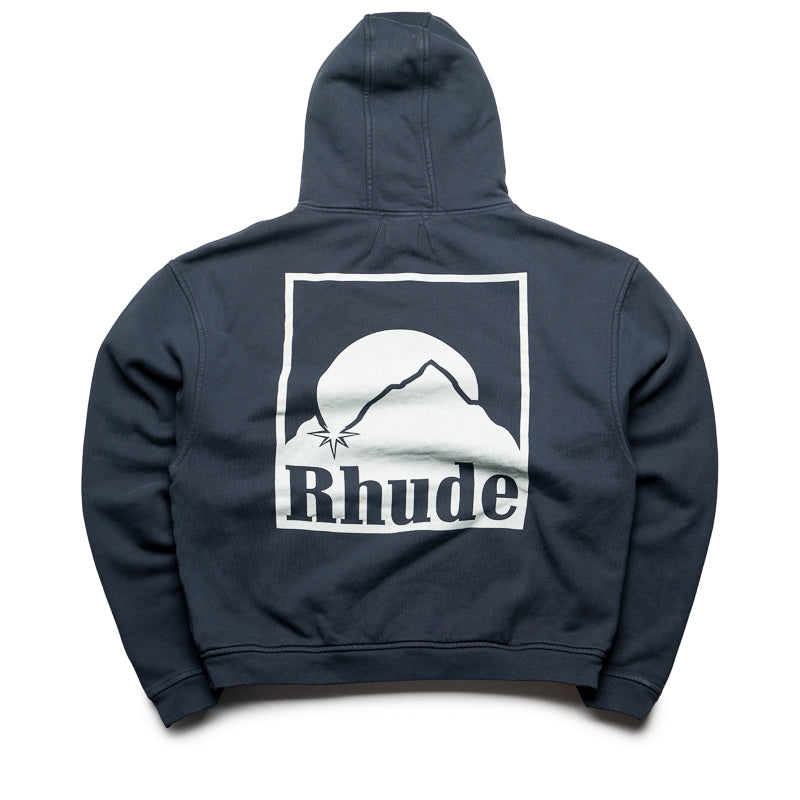 【関税込み】Rhude ブラック Moonlight Badge フーディ Sneaker Politics