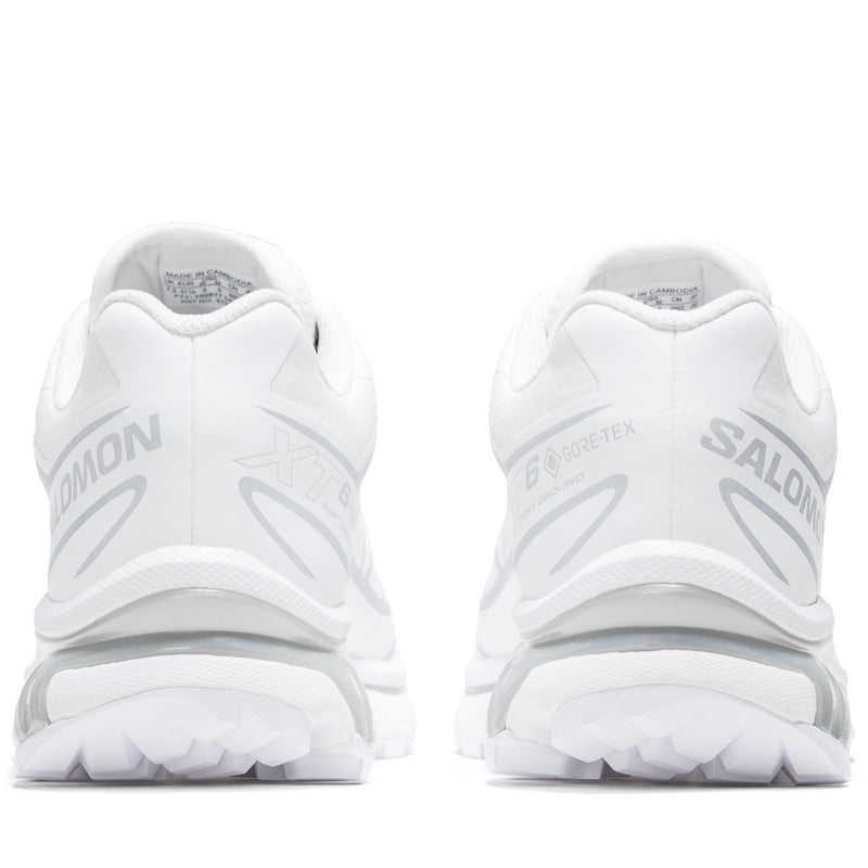 板 SALOMON - SALOMON PURE WHITE Salomon Unisex XT-6 Skyline White Pepper / Peach Quartz