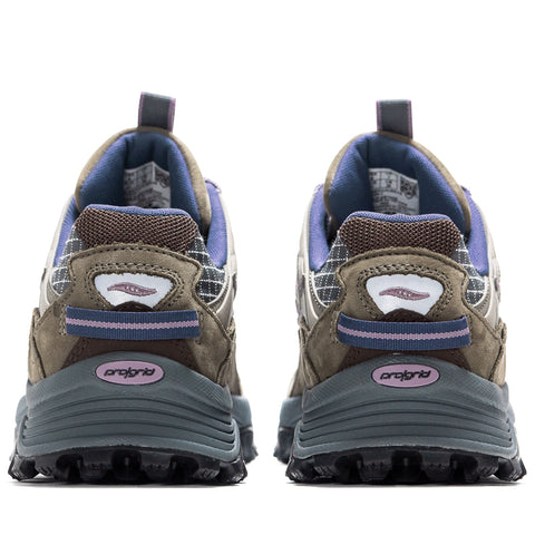 Saucony Grid Aura X - Dark Grey/Mud