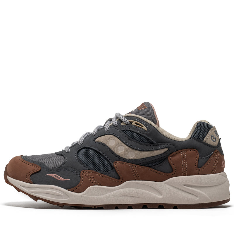 Saucony cheap grid brown