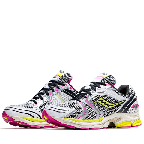 Saucony Progrid Triumph 4 - White/Fluo