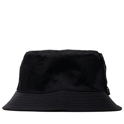 Sinclair Mesh Pocket Bucket Hat - Black
