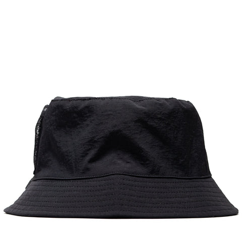 Sinclair Mesh Pocket Bucket Hat - Black