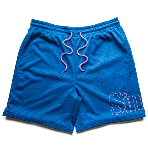 Sinclair Outline Mesh Shorts - Navy