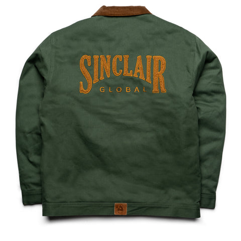 Sinclair Cordless Clair Canvas Work Jacket - Olive