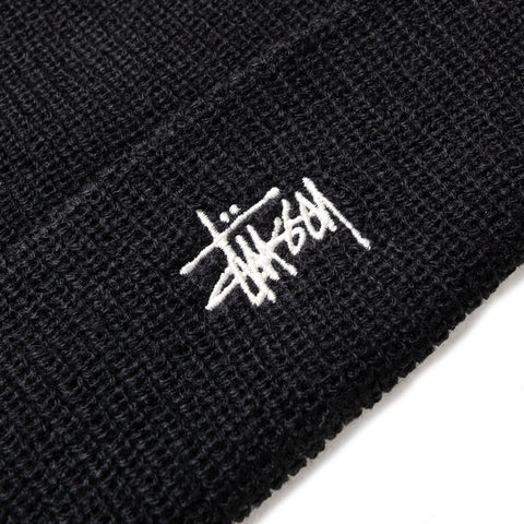 Stussy Basic Cuff Beanie - Black