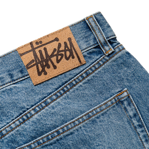 Stussy Big Ol Jeans - Indigo Stone Wash