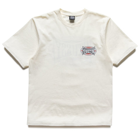 Stussy Champion Oval Pigment Dyed Tee - Natural
